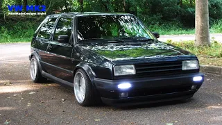 Golf LED Mk2 Borbet A Stance Dark Style