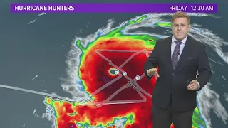 Cat. 4 Hurricane Lee: Tracking the trajectory, Hurricane Hunters footage
