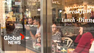 Israel-Hamas: Toronto’s Café Landwer becomes target of Palestinian demonstration