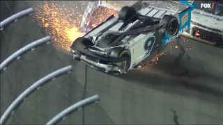 Ryan Newman hard 2020 Daytona 500 crash replay