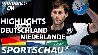 Holpriger EM-Auftakt des DHB-Teams gegen die Niederlande - der Spielbericht | Sportschau