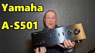 Yamaha A-S501 Unboxing, Review & Sound Test