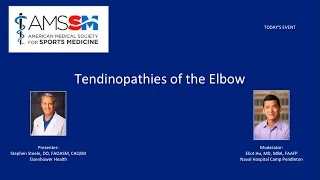 Tendinopathies of the Elbow | National Fellow Online Lecture Series