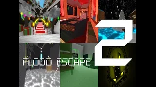 Roblox Flood Escape 2 (Test Map) - Multiplayer Compilation 5