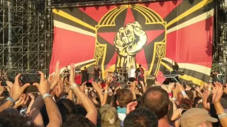 Serj Tankian with Prophets of rage - Like A Stone - live at firenze rocks 2017