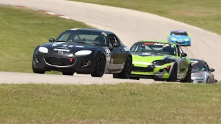 SPUN Lap 1, Comeback Time (with Commentary) Spec MX-5 Hallett