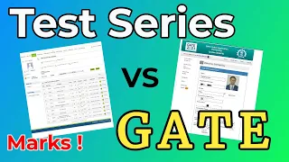 My Test series vs GATE marks ( THE TRUTH )