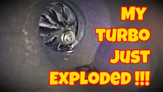 Remove Turbo on Touareg 7L 2.5 tdi R5 part 1