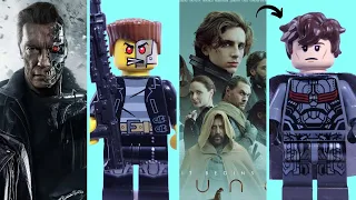 I Turned 50 Famous Movie Characters into Lego Minifigures
