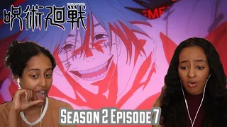 Mahito 🤢🤮 vs Mechamaru 🥰✨| Jujutsu Kaisen Season 2 Episode 7 | Reaction