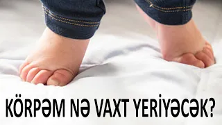 Uşaqlar nə vaxt yeriməlidir? - Həkim açıqladı