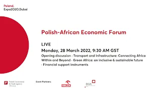 Polish-African Economic Forum – opening / panel session 1 / summary