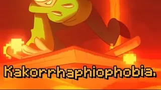 How to speak kakorrhaphiophobia