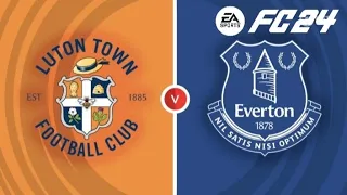 Luton Town vs Everton - Premier League - FC 24