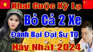 [Cờ Tướng] Khai Pháo Phế Cả 2 Xe Kỳ Lạ