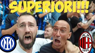 MANIFESTA SUPERIORITÀ!! INTER-MILAN 5-1! LIVE REACTION DA SAN SIRO!