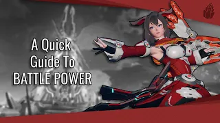 PSO2: NGS - A Quick Guide to BATTLE POWER