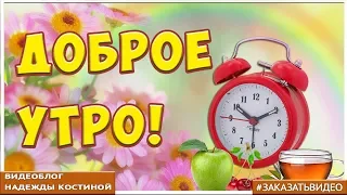 ДОБРОЕ УТРО! Видео открытка ПОЖЕЛАНИЯ С Добрым Утром и Хорошим Днем!