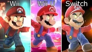 Super Smash Bros Switch vs Wii U vs Wii Final Smash Comparison
