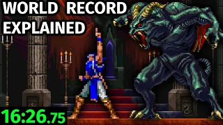 Castlevania: Symphony of the Night Speedrun World Record Explained!