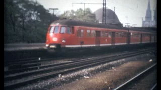 Historische Eisenbahnaufnahmen aus Köln um 1974