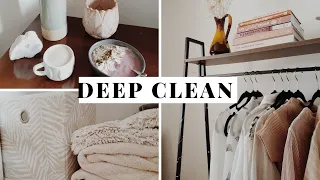 2020 CLEAN WITH ME! WHOLE HOUSE DEEP CLEAN | Cleaning motivation + speed clean 🌈