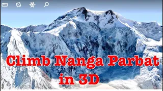 Climb Nanga Parbat in 3D