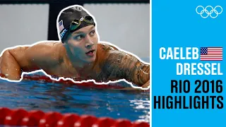 ALL Caeleb Dressel 🇺🇸races at Rio 2016!