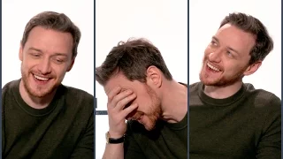 James McAvoy about being a baker, cross dresser and wearing high heels