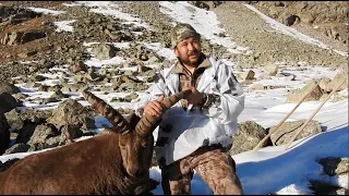 Охота на Кубанского тура в горах Кавказа, 2018. Kuban tur hunting in the Caucasus, 2018.