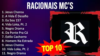 Racionais MC's 2023 - 10 Grandes Exitos - Jesus Chorou, A Vida É Desafio, Eu Sou 157, Vida Loka,...