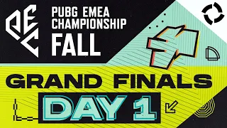 PUBG EMEA Championship: Fall // Grand Finals - Day 1