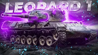 Leopard 1 Лучший танк при игре на урон | Tanks Blitz