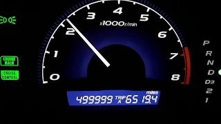 My Honda Civic hitting 500,000 miles.