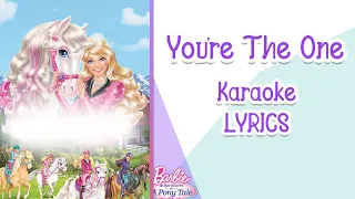 You're The One karaoke Instrumental   Barbie & her Sisters in A Pony Tale