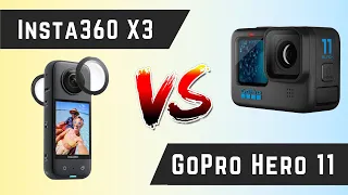 The Best Action Camera of 2023 | Insta360 X3 vs GoPro Hero 11