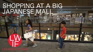 Shopping at a Big Japanese Mall