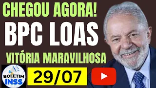 💣 A BOMBA ESTOUROU AGORA! APOSENTADOS+ BPC SAIU AGORA TARDE BOLETIM  INSS 29/07