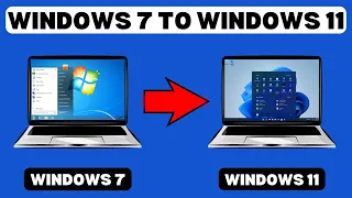 Upgrade From Windows 7 to Windows 11 Without Data Loss on Unsupported PC for FREE in 2023✅