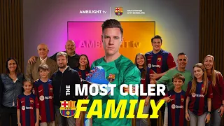 TER STEGEN! 😲 The FC Barcelona keeper SURPRISES culer families on the International Day of Families👪