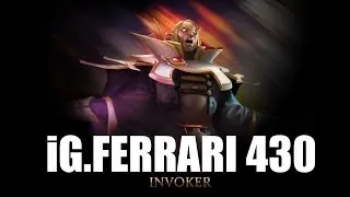 iG Ferrari 430 Invoker 23-0 Dota 2 Gameplay (PUB)