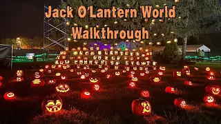 Jack O'Lantern World Columbus Ohio Walkthrough