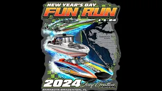 2024 Joey Gratton Memorial New Year's Day Fun Run 1-1-24 Offshore Powerboats Sarasota Bay