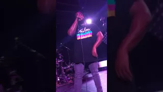 Xavier Omar performing Blind Man at Warehouse Live