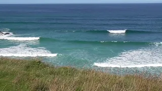 Somewhere in Cornwall. The first Autumn swell