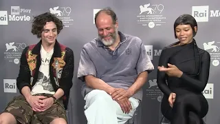 Timothée Chalamet, Luca Guadagnino & Taylor Russell Interview | Bones and All | Venice Film Festival