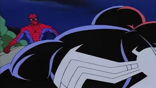 Spiderman is chased down by Venom | Spiderman The Animated Series - Season 1 Episode 10