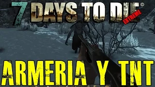 7 DAYS TO DIE EXTREME #14 "ARMERÍA Y TNT" | GAMEPLAY ESPAÑOL