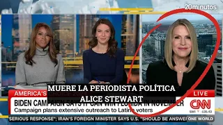 MUERE LA PERIODISTA DE LA CNN ALICE STEWART