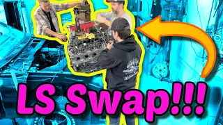 We LS Swap our Monza Spyder! - LS Swap (Part 1)